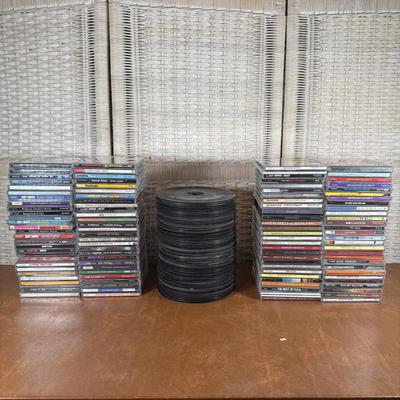 LOT 99B: Large CD & 45 Records - Korn, 50 Cent, Nirvana & More!