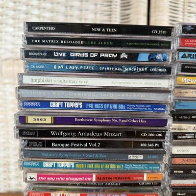 LOT 99B: Large CD & 45 Records - Korn, 50 Cent, Nirvana & More!