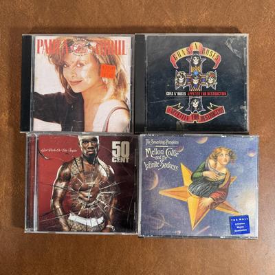 LOT 99B: Large CD & 45 Records - Korn, 50 Cent, Nirvana & More!