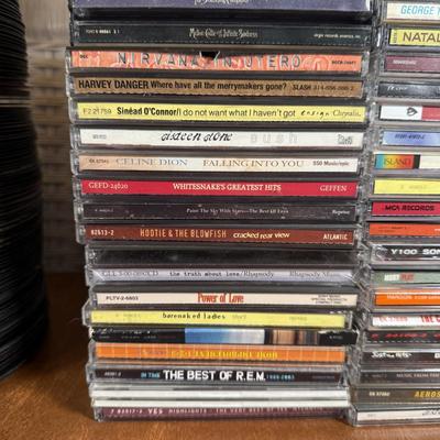 LOT 99B: Large CD & 45 Records - Korn, 50 Cent, Nirvana & More!
