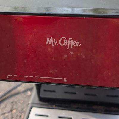 LOT 105G: Mr. Coffee Espresso/Cappuccino Maker With Accessories Model: BVM-ECM260R, Untested, 12 oz. French Press Coffee Maker & Mr....