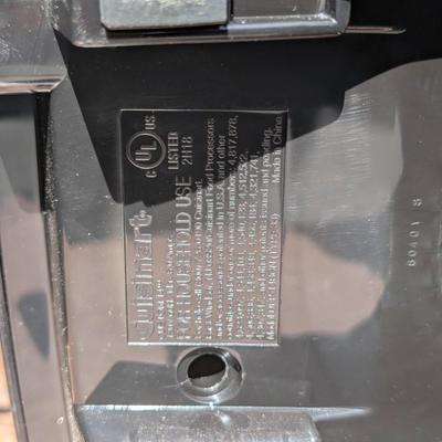 LOT 107G: Cuisinart Food Processor With Blades/Cups Model: DFP-14BCN, Hamilton Beach 7 Speed Blender Model: 600-5 & Babycakes Donut...