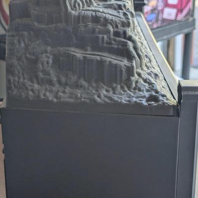 LOT 111G: Costway 1400W 4777 BTU Electric Fireplace Insert Model: SF413-23A/EP24832US-BK, Estimated 23 W X 12 H, Remote Unknown, Untested