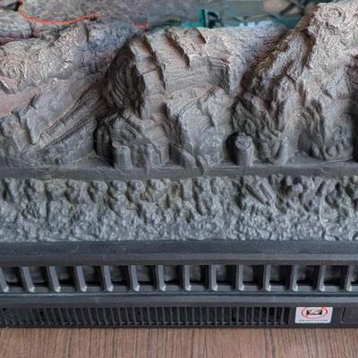 LOT 111G: Costway 1400W 4777 BTU Electric Fireplace Insert Model: SF413-23A/EP24832US-BK, Estimated 23 W X 12 H, Remote Unknown, Untested