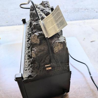 LOT 111G: Costway 1400W 4777 BTU Electric Fireplace Insert Model: SF413-23A/EP24832US-BK, Estimated 23 W X 12 H, Remote Unknown, Untested