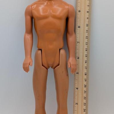 LOT 118D: Vintage Mattel Barbies, 1980's/90's, Avon Exclusive Winter Rhapsody 1996, Ken Stamped 1968 Indonesia & Little...