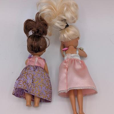 LOT 118D: Vintage Mattel Barbies, 1980's/90's, Avon Exclusive Winter Rhapsody 1996, Ken Stamped 1968 Indonesia & Little...