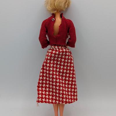 LOT 118D: Vintage Mattel Barbies, 1980's/90's, Avon Exclusive Winter Rhapsody 1996, Ken Stamped 1968 Indonesia & Little...