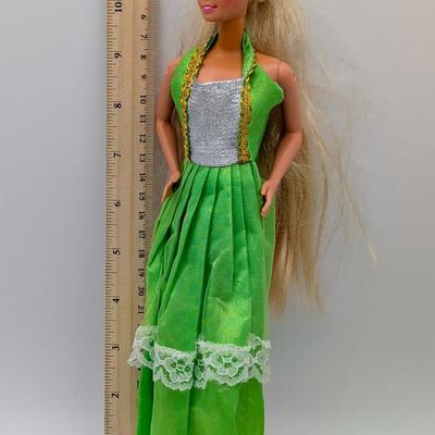 LOT 118D: Vintage Mattel Barbies, 1980's/90's, Avon Exclusive Winter Rhapsody 1996, Ken Stamped 1968 Indonesia & Little...