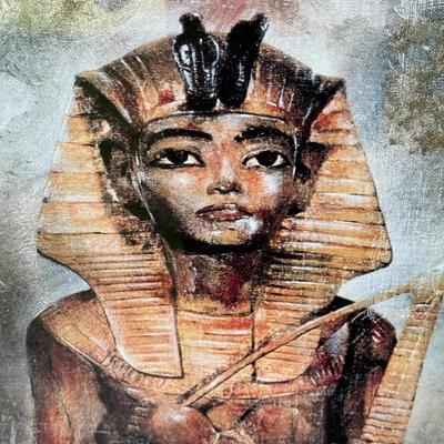 LOT 154P: Egyptian Antiquity I & II Framed Prints by Dennis Carney