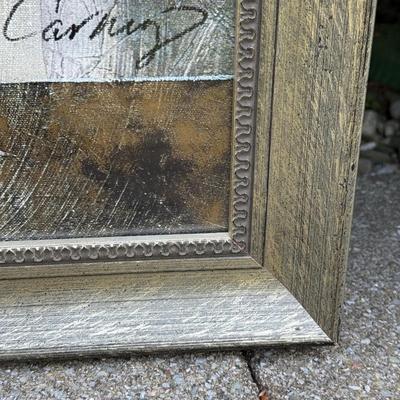 LOT 154P: Egyptian Antiquity I & II Framed Prints by Dennis Carney