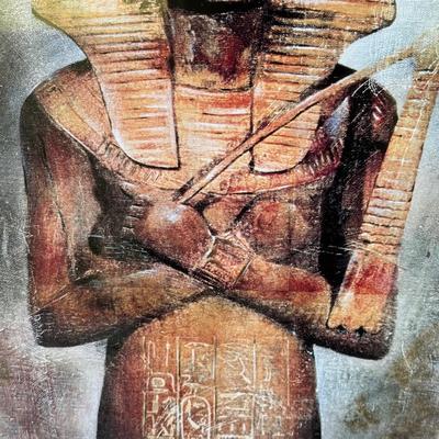 LOT 154P: Egyptian Antiquity I & II Framed Prints by Dennis Carney
