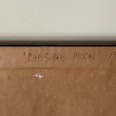 LOT 156U: Two Framed/Signed Prints by Jim Buckles - Cheshire Moon & Blue Ruin