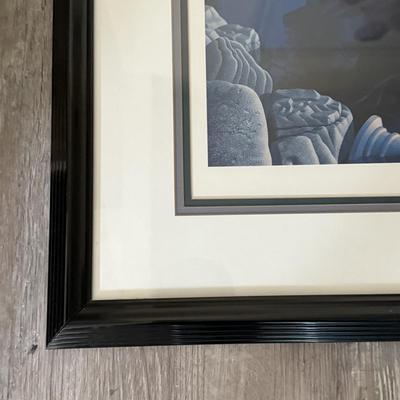 LOT 156U: Two Framed/Signed Prints by Jim Buckles - Cheshire Moon & Blue Ruin