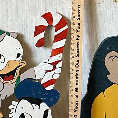 Wooden Disney Cartoons