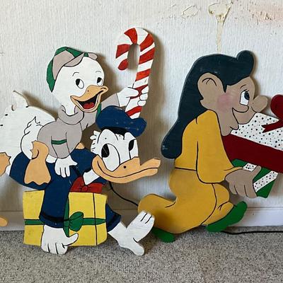 Wooden Disney Cartoons