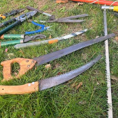 Misc Garden Tools / Saws