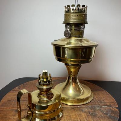 Brass Oil Lamps