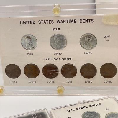 Wartime Steel Pennies (ST-SS)