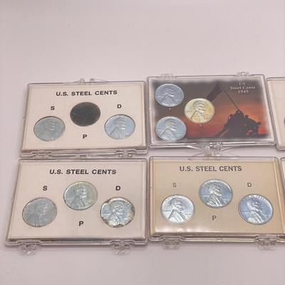 Wartime Steel Pennies (ST-SS)