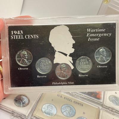 Wartime Steel Pennies (ST-SS)