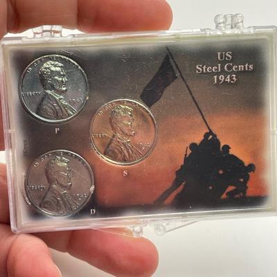 Wartime Steel Pennies (ST-SS)