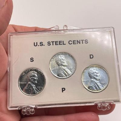 Wartime Steel Pennies (ST-SS)