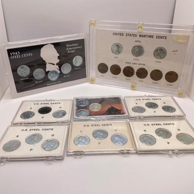Wartime Steel Pennies (ST-SS)
