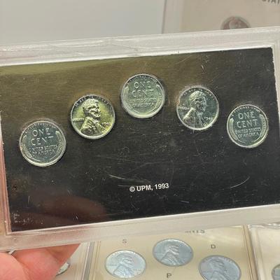 Wartime Steel Pennies (ST-SS)