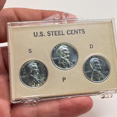 Wartime Steel Pennies (ST-SS)
