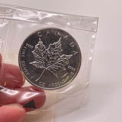 Nine Canadian Silver $5 Coins (ST-SS)