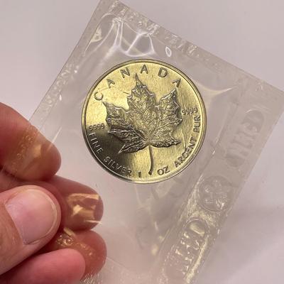 Nine Canadian Silver $5 Coins (ST-SS)