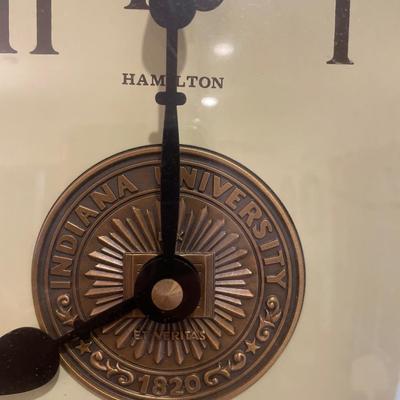 Indiana University Wall Clock