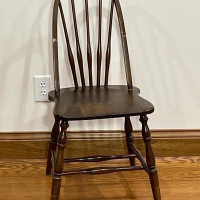 Antique Windsor Bow Back Chair