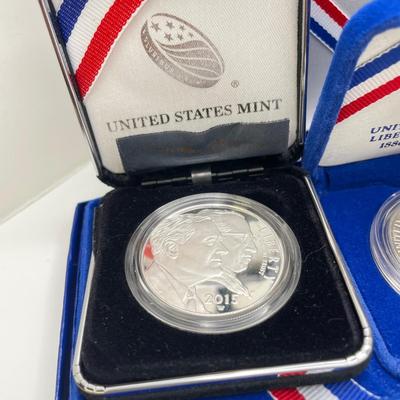 Mint 1990 Prestige Set, Silver Liberty Dollars (ST-SS)