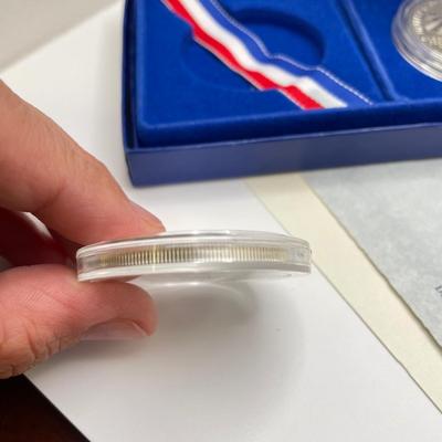Mint 1990 Prestige Set, Silver Liberty Dollars (ST-SS)