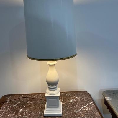 Small White Table Lamp
