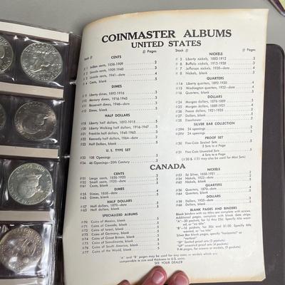 Two Eisenhower Dollar Coin Books (ST-SS)