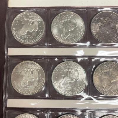 Two Eisenhower Dollar Coin Books (ST-SS)
