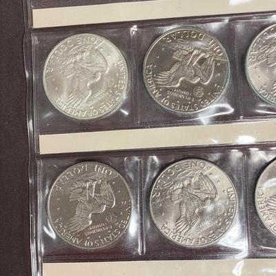 Two Eisenhower Dollar Coin Books (ST-SS)