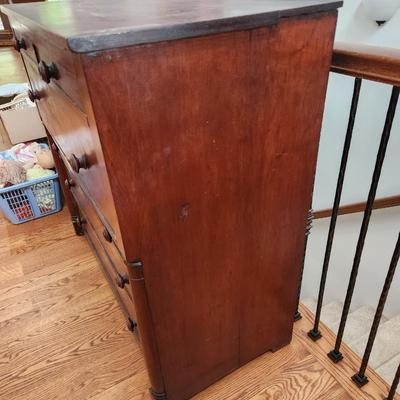 6 Drawer Antique Dresser