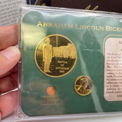 Mint Lincoln Coin & Chronicles Set, Bicentennial Sets & Memorial Cents (ST-SS)