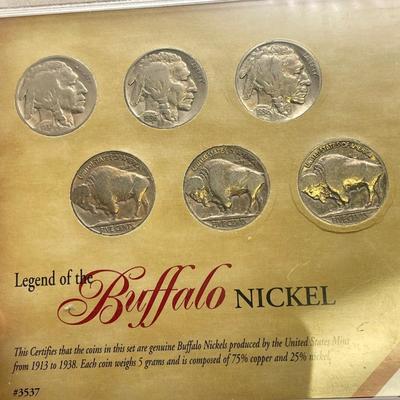 Liberty, Wartime, Buffalo, Jefferson & Westward Nickels (ST-SS)