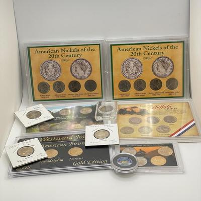 Liberty, Wartime, Buffalo, Jefferson & Westward Nickels (ST-SS)