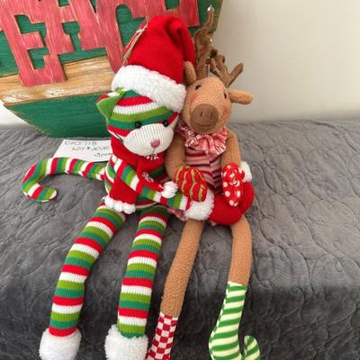 Wonderful Colorful Christmas Sign and friends