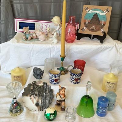 Collectables, with Candle holders