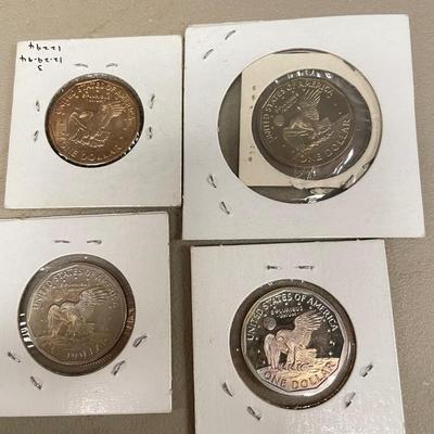 Sacagawea and Susan B Anthony Dollar Coins (ST-SS)