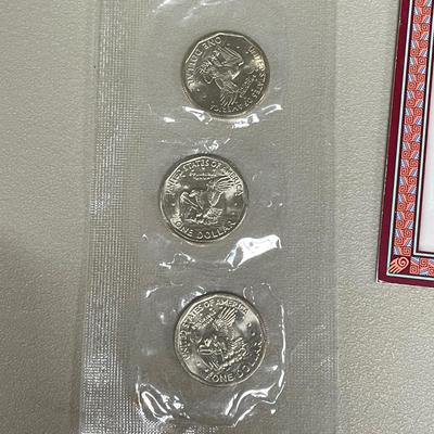 Sacagawea and Susan B Anthony Dollar Coins (ST-SS)