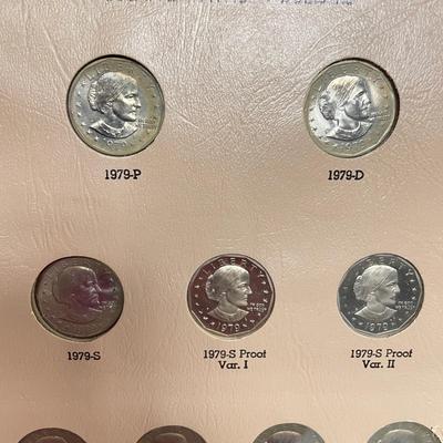 Sacagawea and Susan B Anthony Dollar Coins (ST-SS)