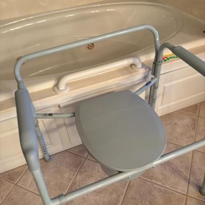 Mobility Assistive Potty Chair Toilet with Bucket